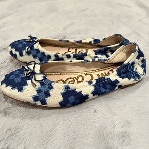 Like 🆕 Sam Edelman Felicia Ikat Print Ballet Flats